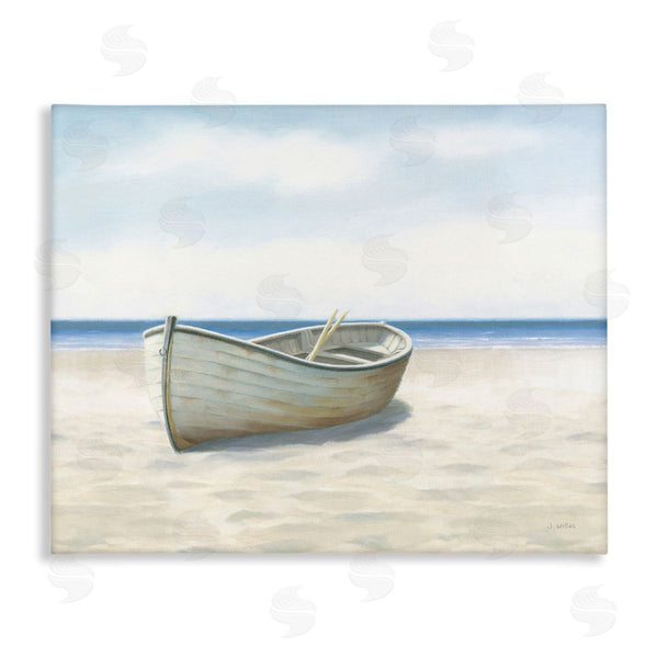 stupell industries James Wiens | Boat on Coast Painting Wall Art