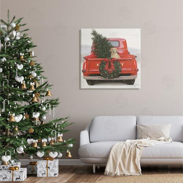 Stupell Industries James Wiens | Festive Dog In Truck Wall Art