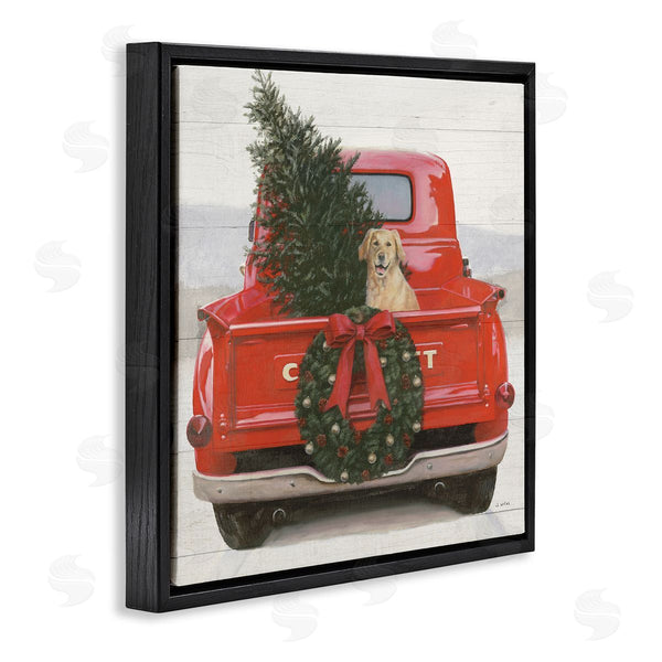 Stupell Industries James Wiens | Festive Dog In Truck Wall Art
