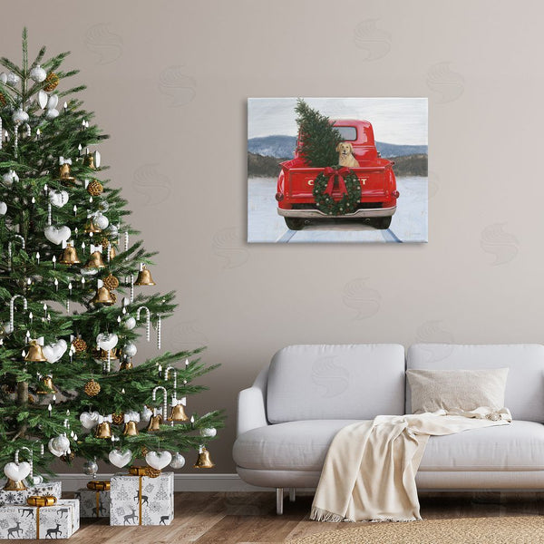 Stupell Industries James Wiens | Holiday Tree In Truck Wall Art