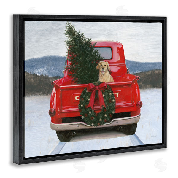 Stupell Industries James Wiens | Holiday Tree In Truck Wall Art