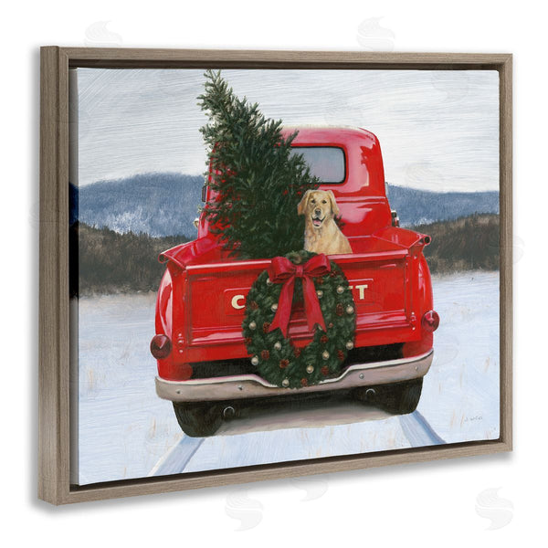 Stupell Industries James Wiens | Holiday Tree In Truck Wall Art