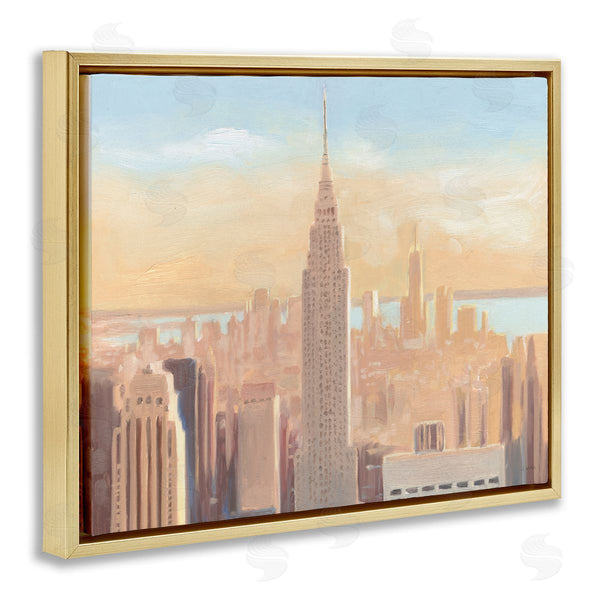 Stupell Industries James Wiens | Manhattan Cityscape At Dawn Urban Architecture