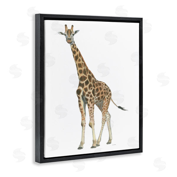 Stupell Industries James Wiens | Minimal Giraffe Portrait Patterned Safari Animal Wall Art