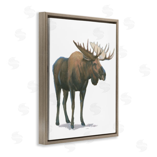 Stupell Industries James Wiens | Minimal Northern Moose Wild Woodland Animal