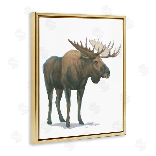 Stupell Industries James Wiens | Minimal Northern Moose Wild Woodland Animal