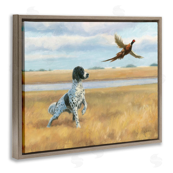 Stupell Industries James Wiens | Pointer Dog & Pheasant
