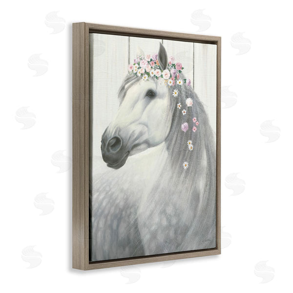 Stupell Industries James Wiens | Spirit Horse With Flowers