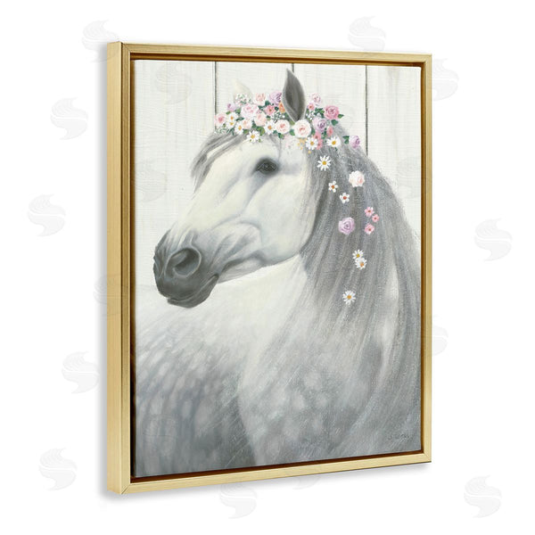 Stupell Industries James Wiens | Spirit Horse With Flowers