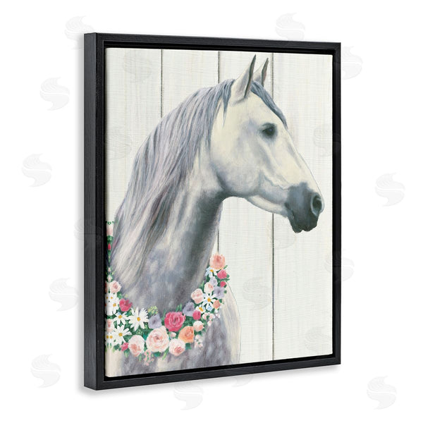 Stupell Industries James Wiens | Spirit Stallion With Flowers