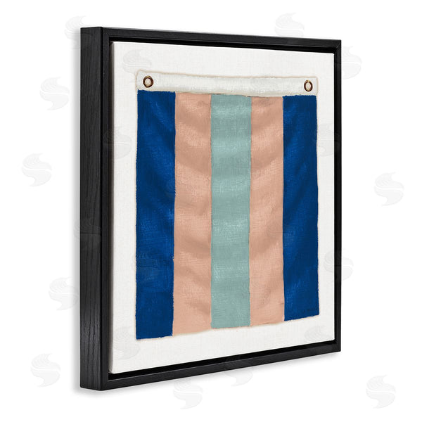 Stupell Industries James Wiens | Striped Nautical Flag Wall Art