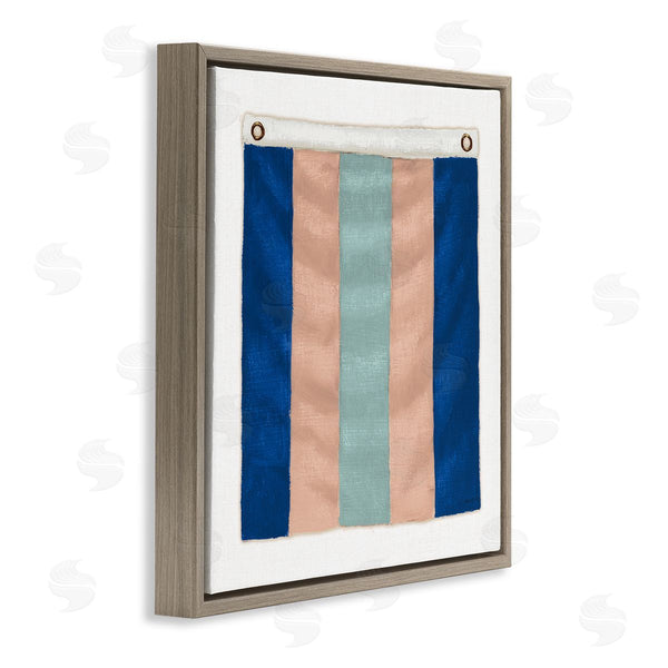 Stupell Industries James Wiens | Striped Nautical Flag Wall Art
