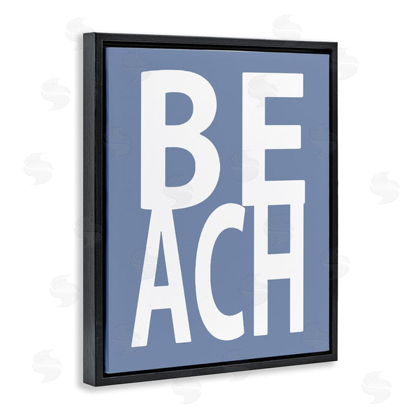 Stupell Industries Jamie MacDowell | Beach Letters Phrase Wall Art