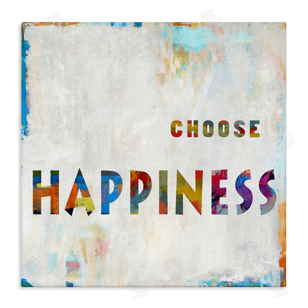 stupell industries Jamie MacDowell | Colorful Choose Happiness Phrase