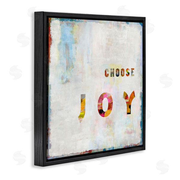 Stupell Industries Jamie MacDowell | Colorful Choose Joy Phrase
