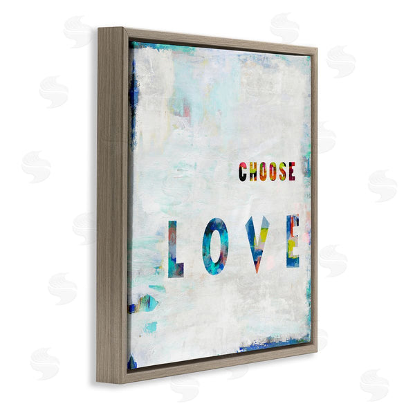 Stupell Industries Jamie MacDowell | Colorful Choose Love Phrase