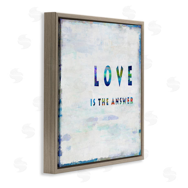 Stupell Industries Jamie MacDowell | Colorful Love Is The Answer