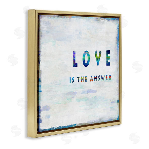 Stupell Industries Jamie MacDowell | Colorful Love Is The Answer