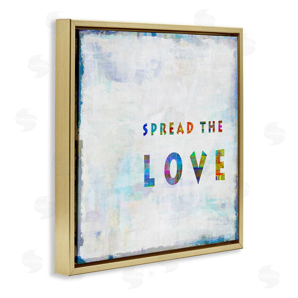 Stupell Industries Jamie MacDowell | Colorful Spread The Love