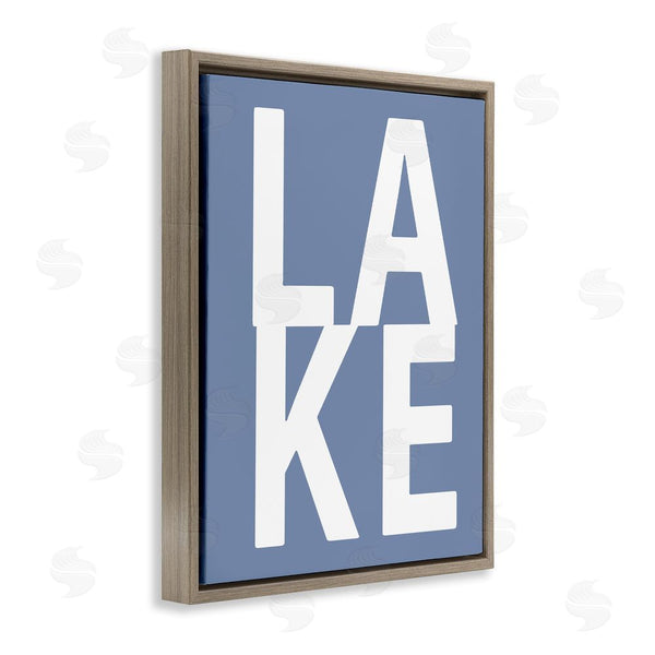 Stupell Industries Jamie MacDowell | Lake House Text Wall Art