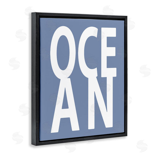 Stupell Industries Jamie MacDowell | Nautical Ocean Text Wall Art
