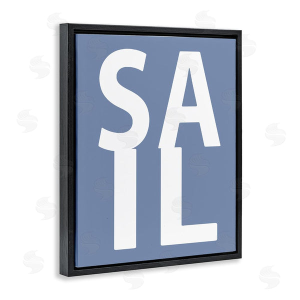 Stupell Industries Jamie MacDowell | Nautical Sail Text Wall Art
