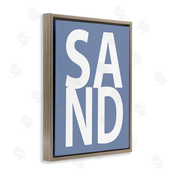 Stupell Industries Jamie MacDowell | Nautical Sand Phrase Wall Art
