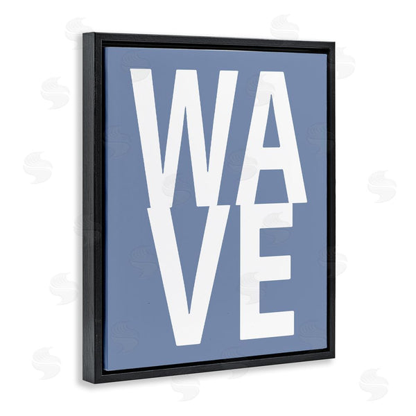 Stupell Industries Jamie MacDowell | Nautical Wave Text Wall Art