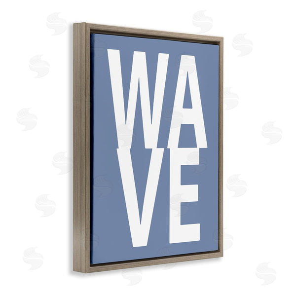 Stupell Industries Jamie MacDowell | Nautical Wave Text Wall Art