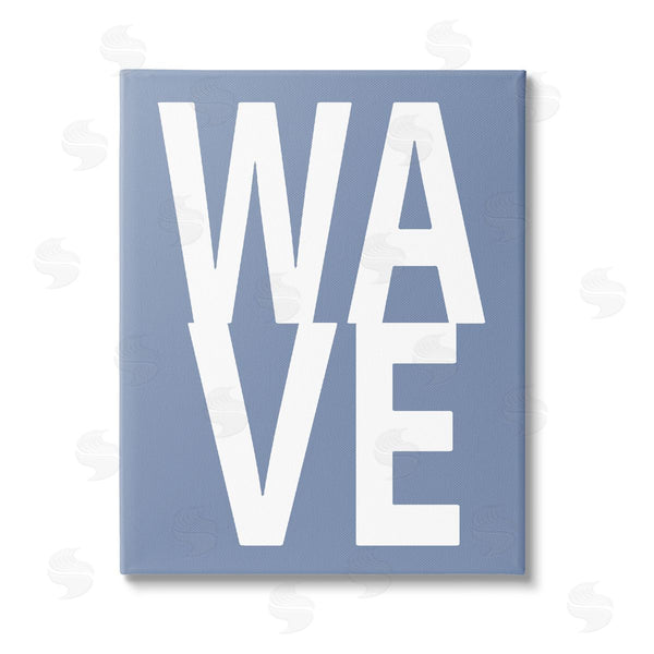 stupell industries Jamie MacDowell | Nautical Wave Text Wall Art