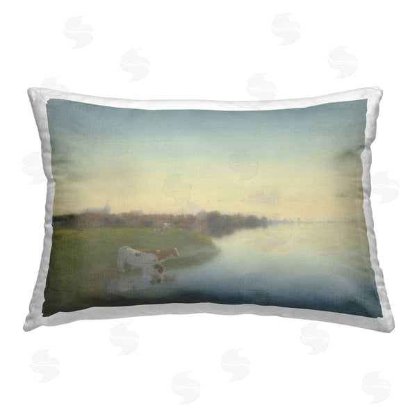 stupell industries Jan Voerman | Cows in Serene Shore