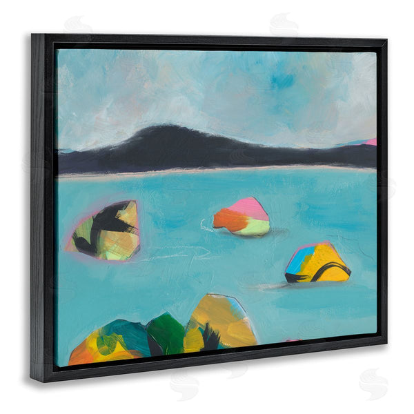 Stupell Industries Jan Weiss | Abstract Sea Buoys Wall Art