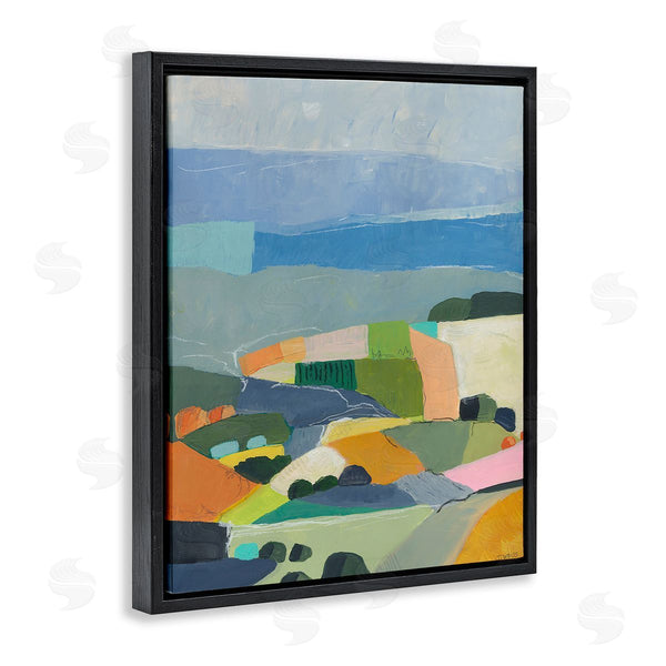 Stupell Industries Jan Weiss | Farmland Shapes Abstraction Wall Art
