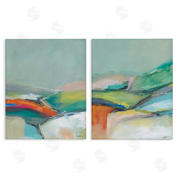 stupell industries Jan Weiss | Impressionist Pastel Landscape Wall Art