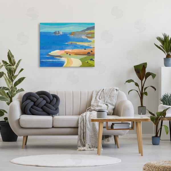 Stupell Industries Jan Weiss | Modern Coastal Inlets Wall Art