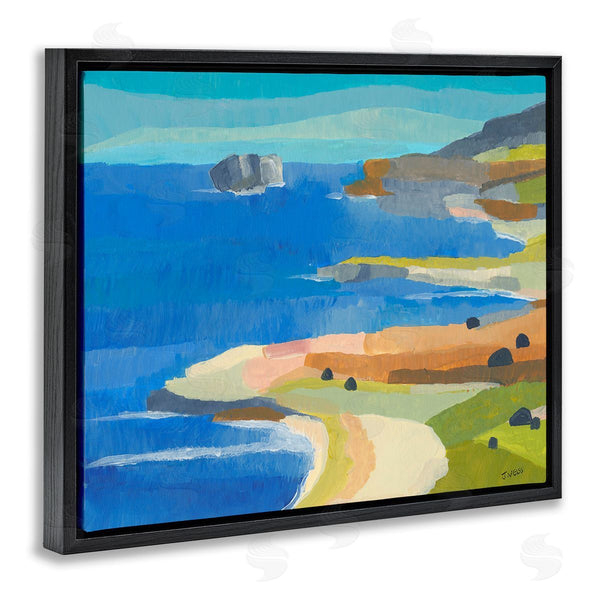 Stupell Industries Jan Weiss | Modern Coastal Inlets Wall Art