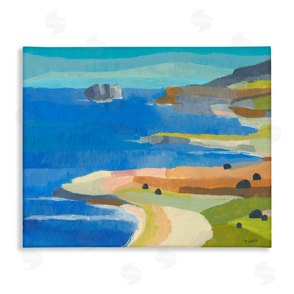 stupell industries Jan Weiss | Modern Coastal Inlets Wall Art
