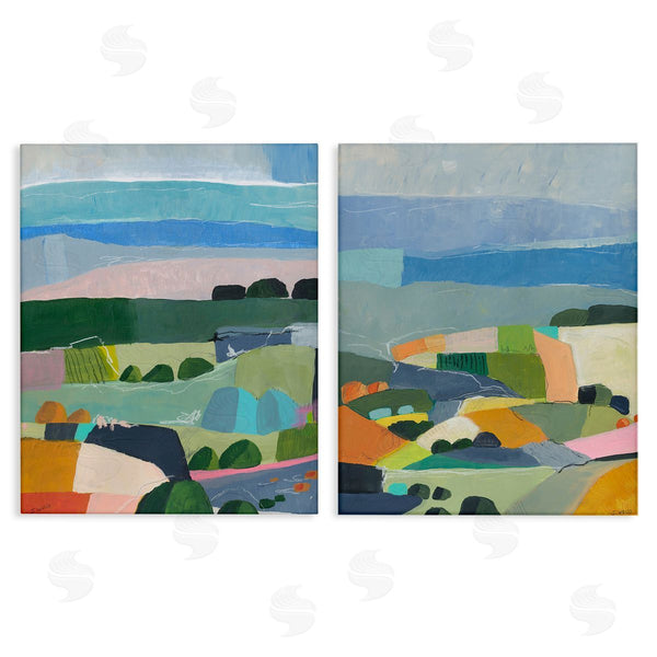 stupell industries Jan Weiss | Modern Farmland & River Wall Art