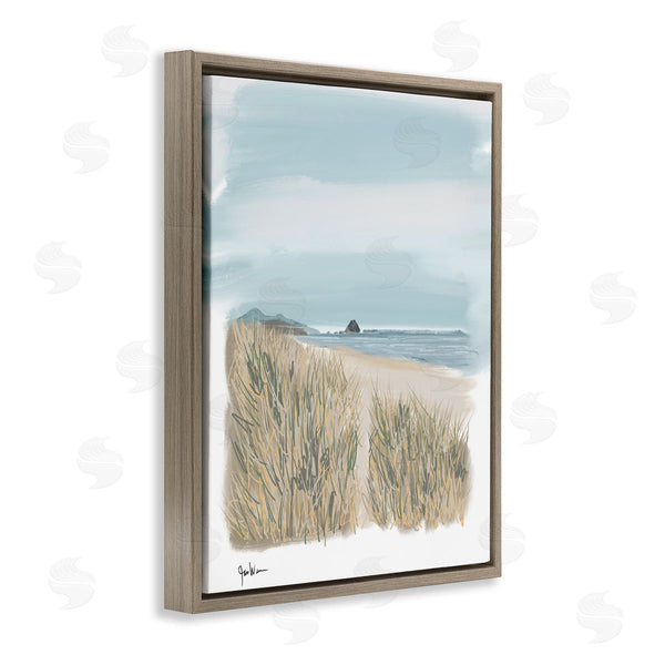 Stupell Industries Jan Weiss | Path To Calm Beach Wall Art