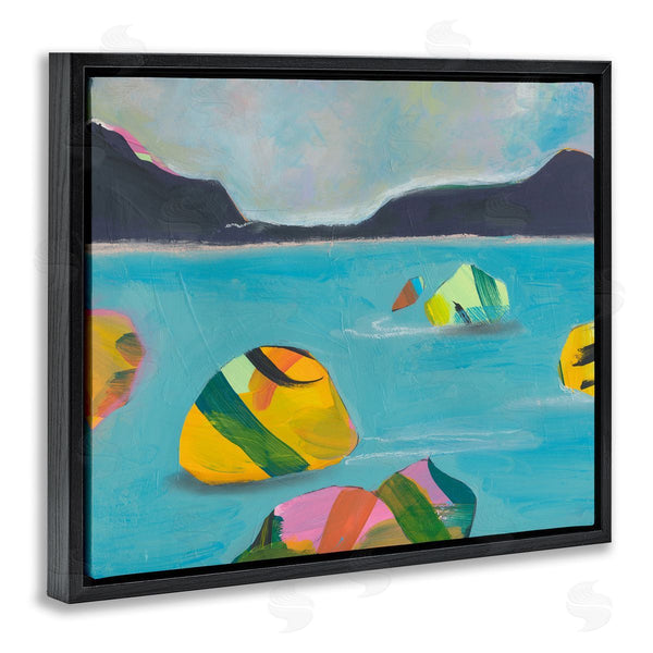 Stupell Industries Jan Weiss | Sea Buoys Floating Wall Art