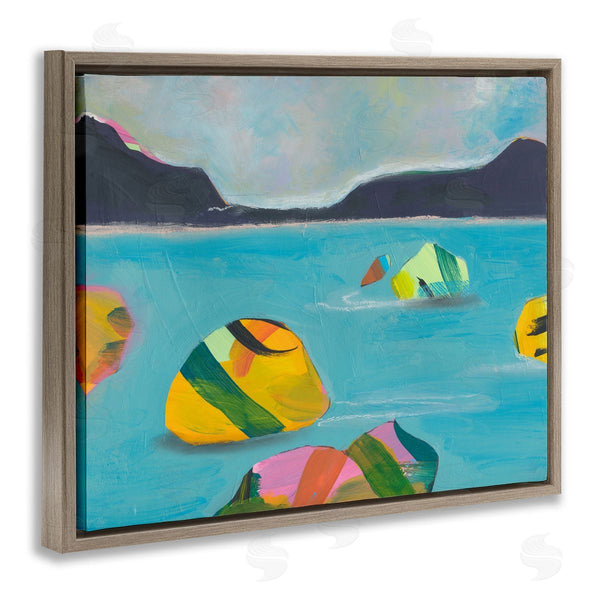 Stupell Industries Jan Weiss | Sea Buoys Floating Wall Art
