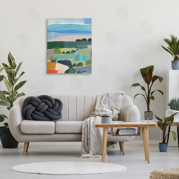 Stupell Industries Jan Weiss | Soft Abstract Landscape Wall Art