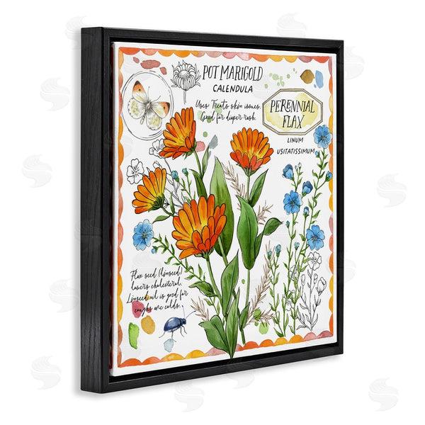Stupell Industries Jane Maday | Country Herb Uses Wall Art