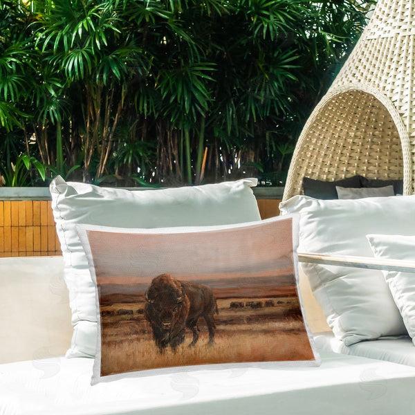 Stupell Industries Jane Maday | Southwestern Bison Landscape