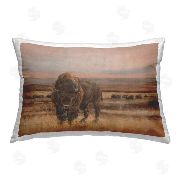 stupell industries Jane Maday | Southwestern Bison Landscape
