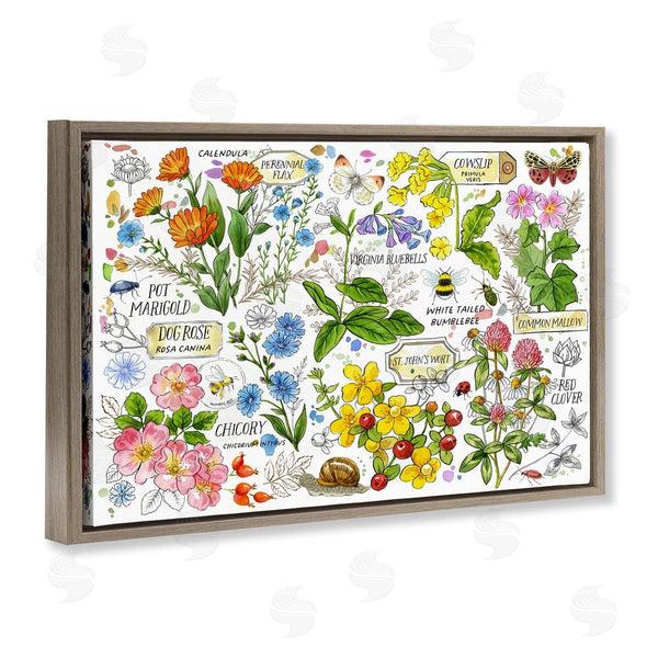 Stupell Industries Jane Maday | Various Herbs Benefits