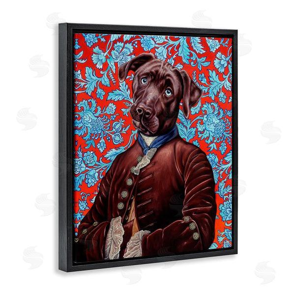 Stupell Industries Jane R. Talton | Charming Labrador Composition Wall Art