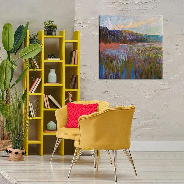 Stupell Industries Jane Schmidt | Streaked Abstract Landscape Wall Art