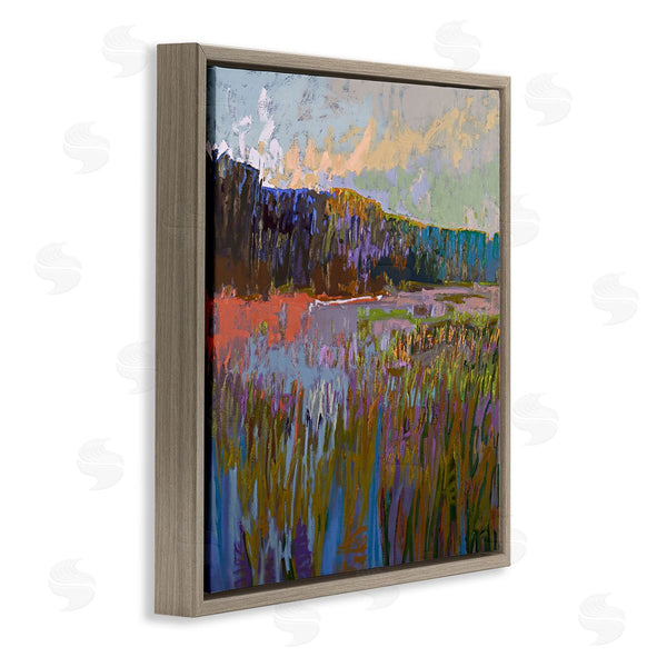 Stupell Industries Jane Schmidt | Streaked Abstract Landscape Wall Art
