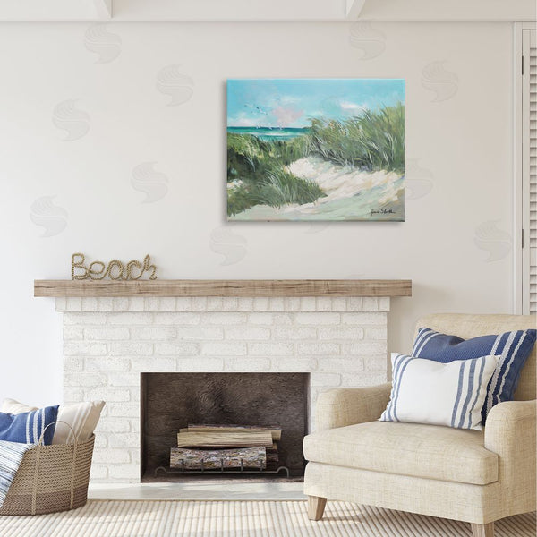 Stupell Industries Jane Slivka | Beach Grass Painting Wall Art